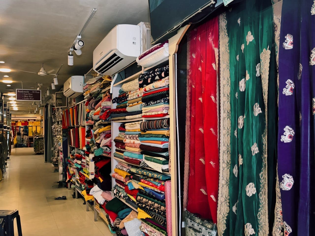 Saree Display
